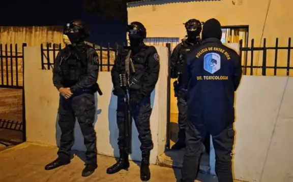 Tres detenidos y secuestro de droga en Concordia
