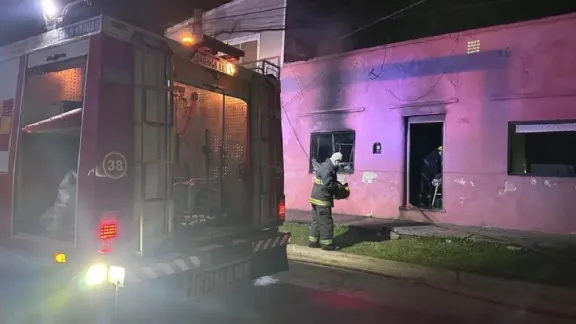 Hombre muere en incendio de vivienda en Gualeguaychú
