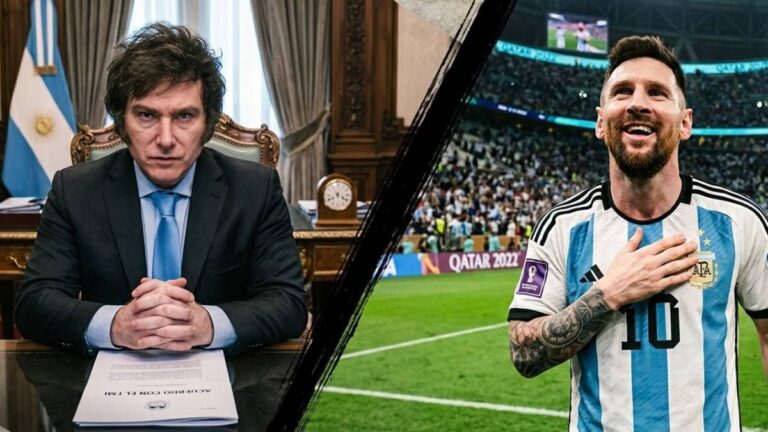 Rechazo total: Milei fracasa al intentar vincularse con la Selección Argentina