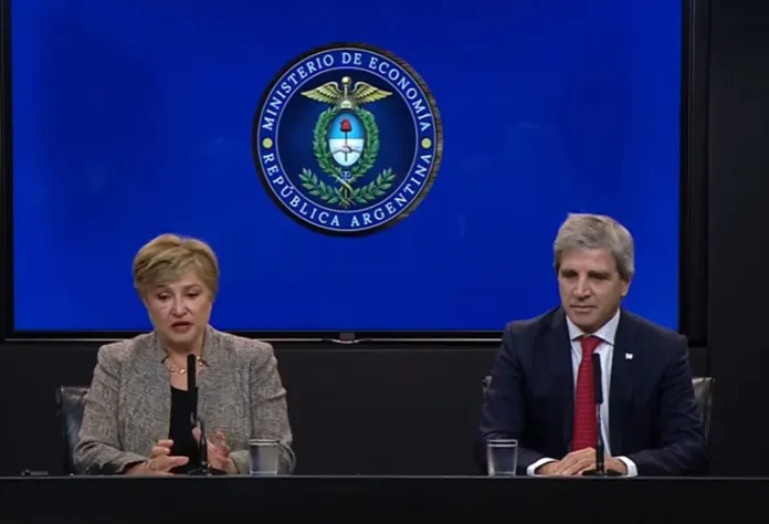 FMI Georgieva: Argentina no necesitará financiamiento adicional
