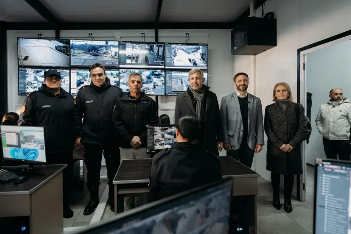 Frigerio inaugura en Concordia un moderno centro de monitoreo y comisaría
