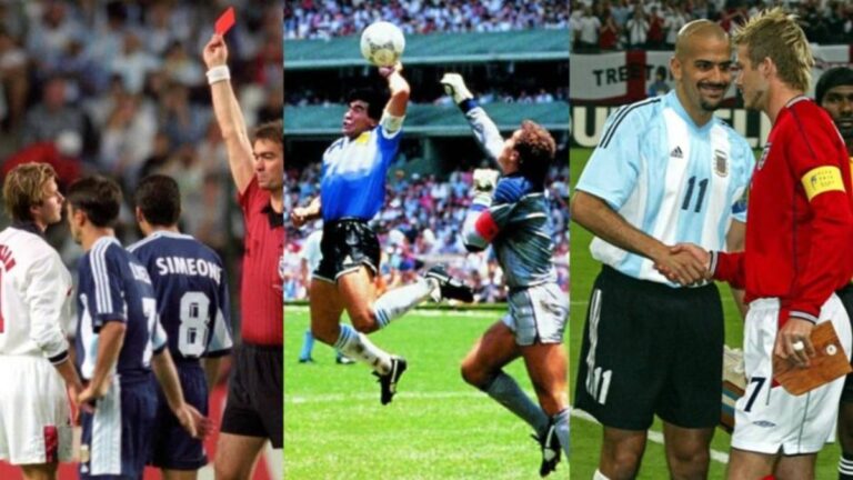 Dos alegrías eternas y una eliminación: el historial de Argentina vs Inglaterra en los Mundiales