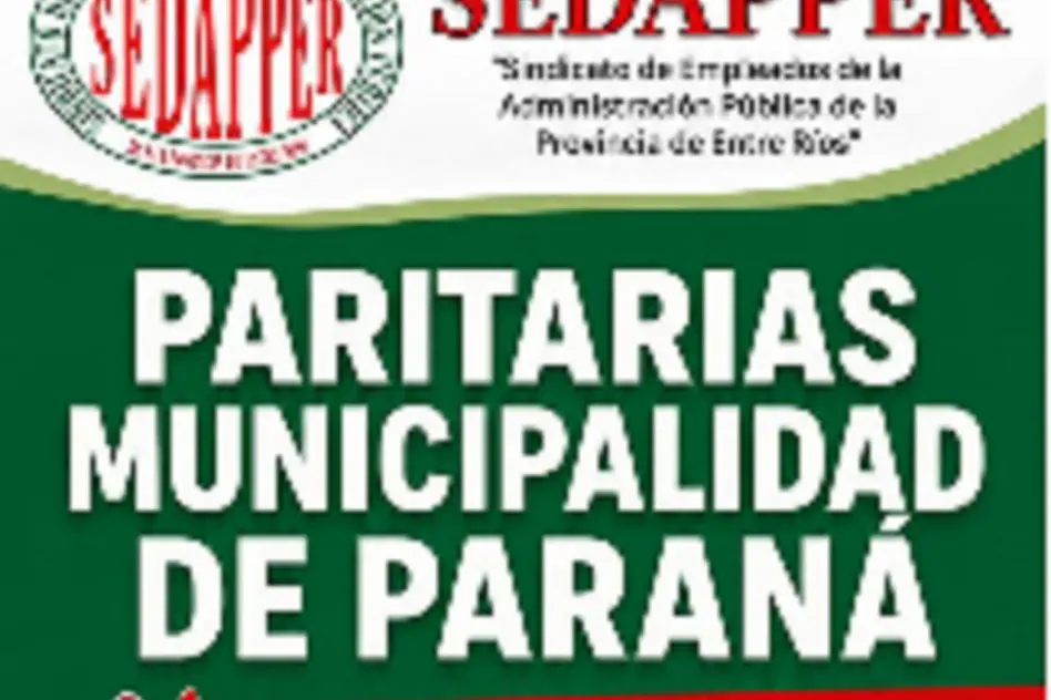 Sedapper Rechazó la Oferta Salarial de la Municipalidad de Paraná