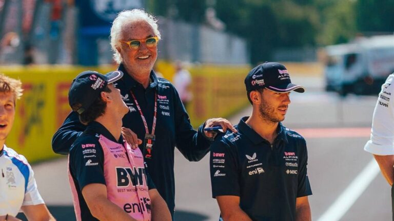 Flavio Briatore reconoce el duelo limpio entre Colapinto y Gasly en Bélgica