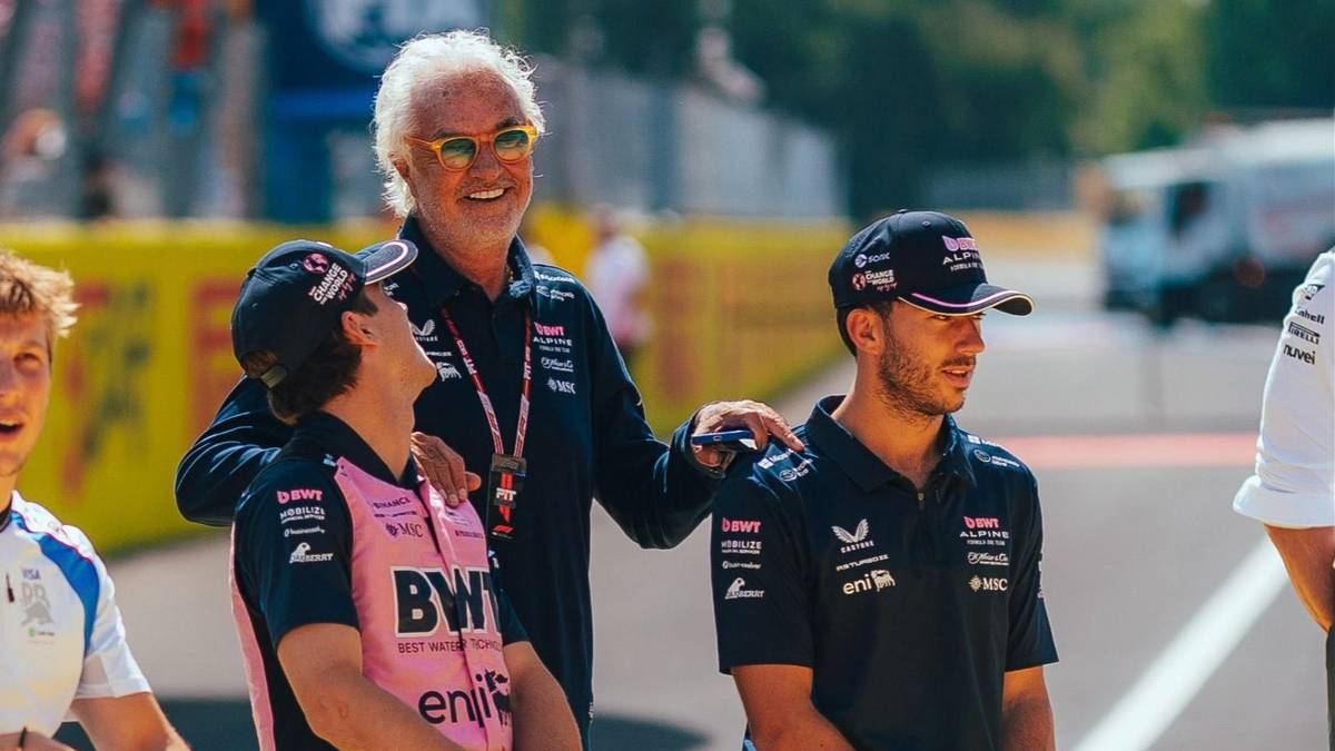Flavio Briatore reconoce el duelo limpio entre Colapinto y Gasly en Bélgica