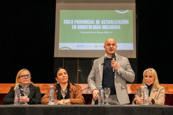 Salud e Iprodi lanzan nueva actualización provincial en odontología inclusiva