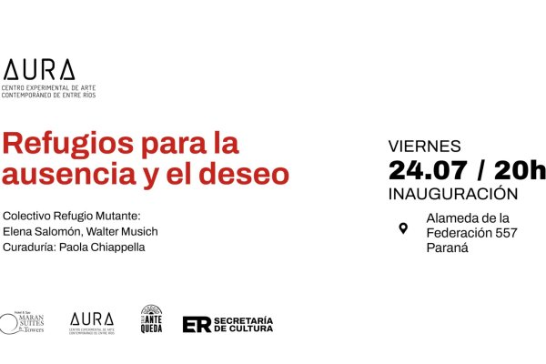 Inauguran hoy nueva exposición de arte contemporáneo entrerriano en Aura