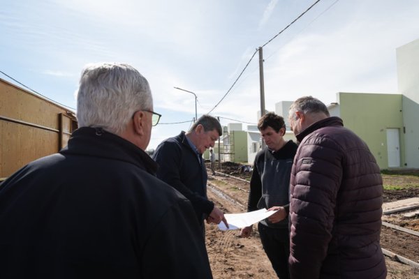 Avanza la construcción de 79 viviendas en Gualeguaychú