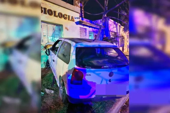 Conductor alcoholizado choca contra consultorio kinesiológico en Paraná