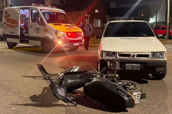 Cuatro personas lesionadas en dos accidentes en Paraná