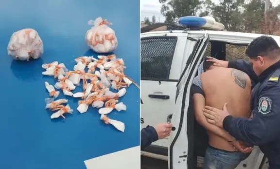 Detenido en Concordia con 160 dosis de cocaína: un arresto por narcotráfico