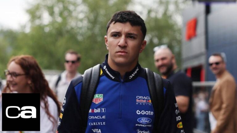 Hadjar se pierde el Gran Premio de Países Bajos por lesión; Lawson lo sustituirá en Red Bull
