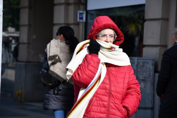 Alerta por frío extremo en cinco departamentos de Entre Ríos esta madrugada