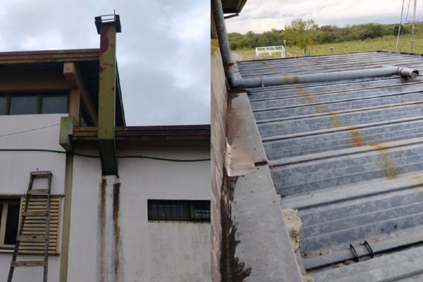 Reparación de las instalaciones de la Escuela Agrotécnica de Federal