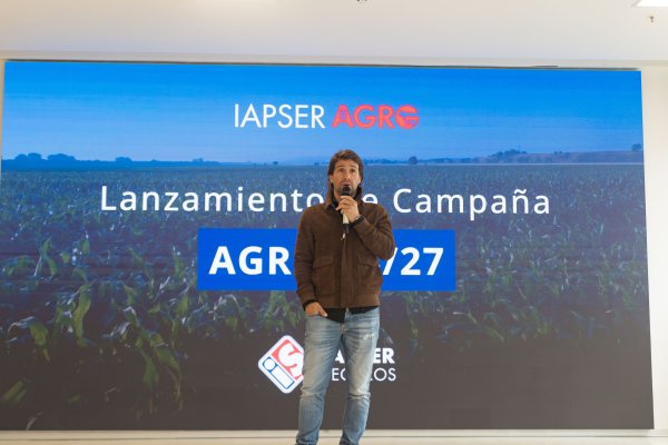 Ponzio se suma como embajador de Iapser y lanzan la Campaña Agro 2026/2027