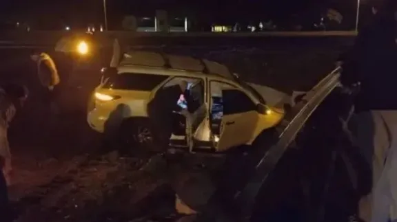 Cinco heridos tras despiste en Ruta 14 en Chajarí