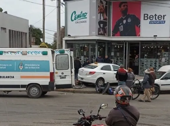 Taxista muere en Paraná tras chocar contra una moto