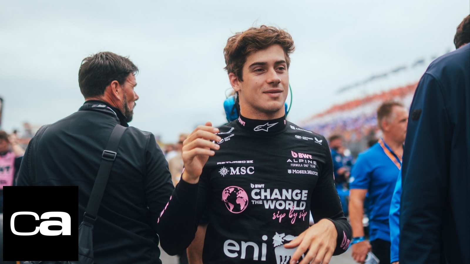 Franco Colapinto sorprende con un llamativo meme en la previa del Gran Premio de Azerbaiyán de F1