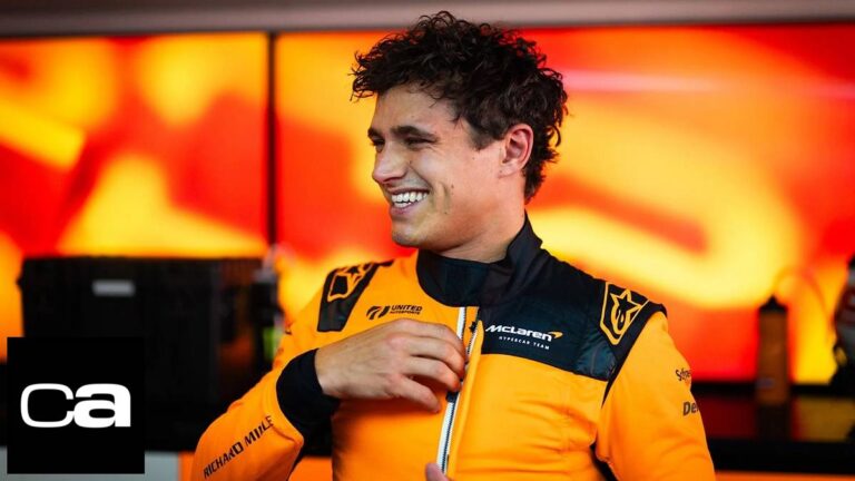 Lando Norris ficha el nuevo hypercar McLaren y va con todo al GP de Azerbaiyán de F1
