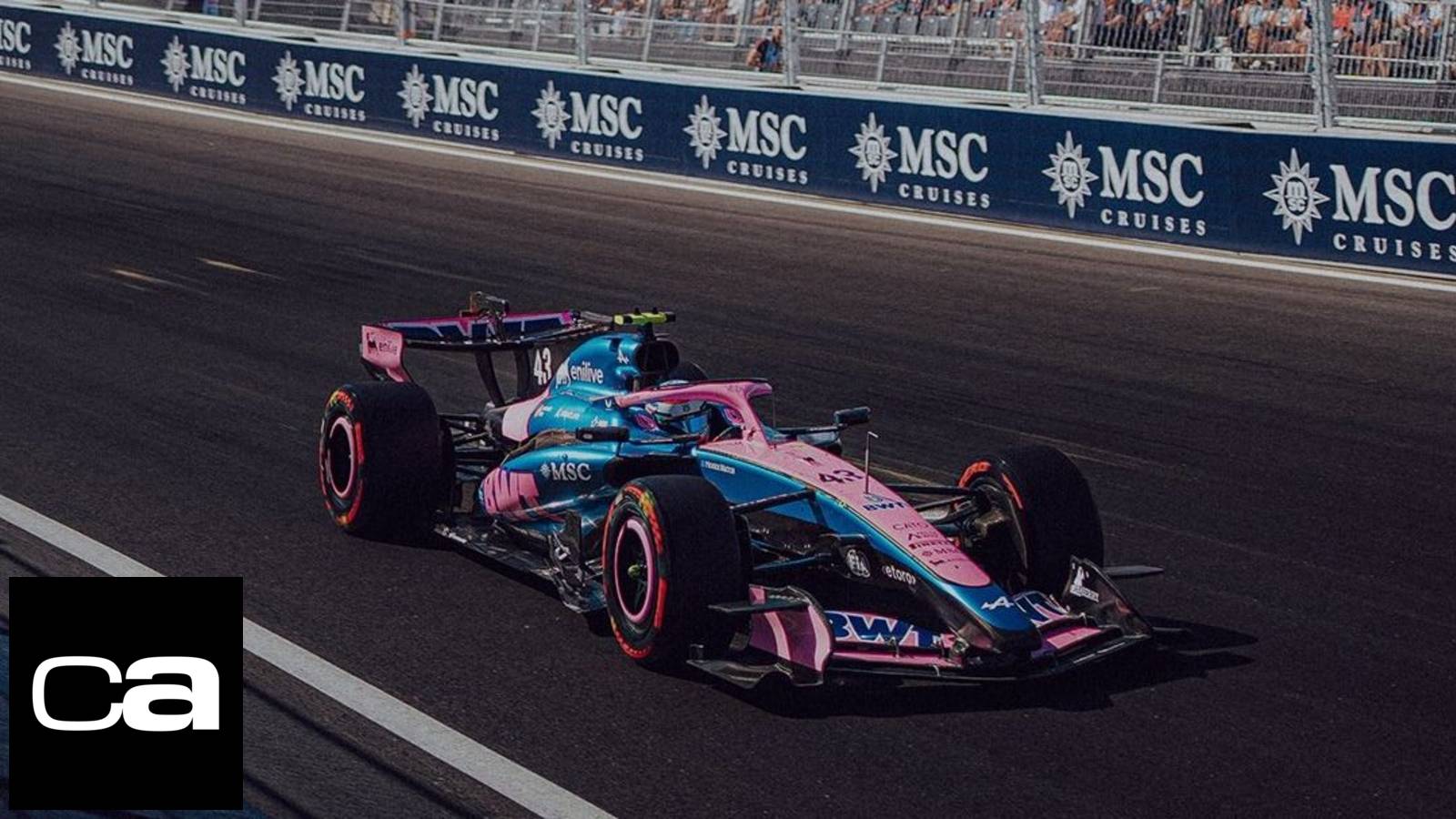 F1 premia a Franco Colapinto con un podio en el Power Rankings del GP de España