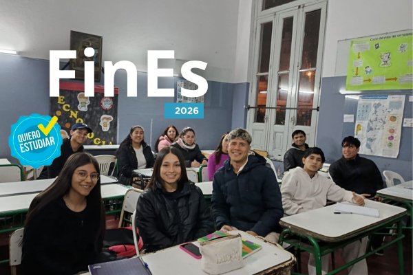 Preinscripción abierta al Plan Fines 2026 en Entre Ríos: cómo inscribirse