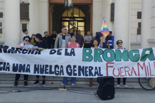 Burgos: la Marcha de la Bronca pide pelear ahora contra el ajuste