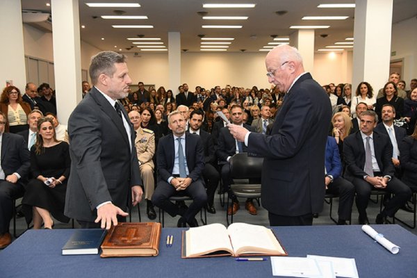 El gobernador asistió al juramento del nuevo fiscal federal de Gualeguaychú