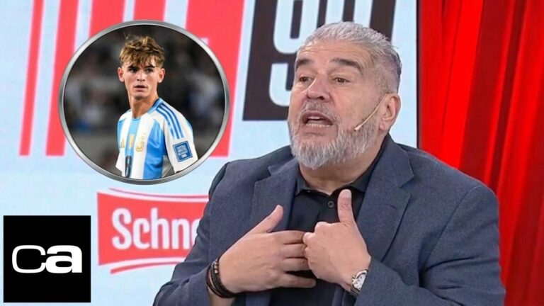 El Chavo Fucks contra Nico Paz: “No nació en Argentina”