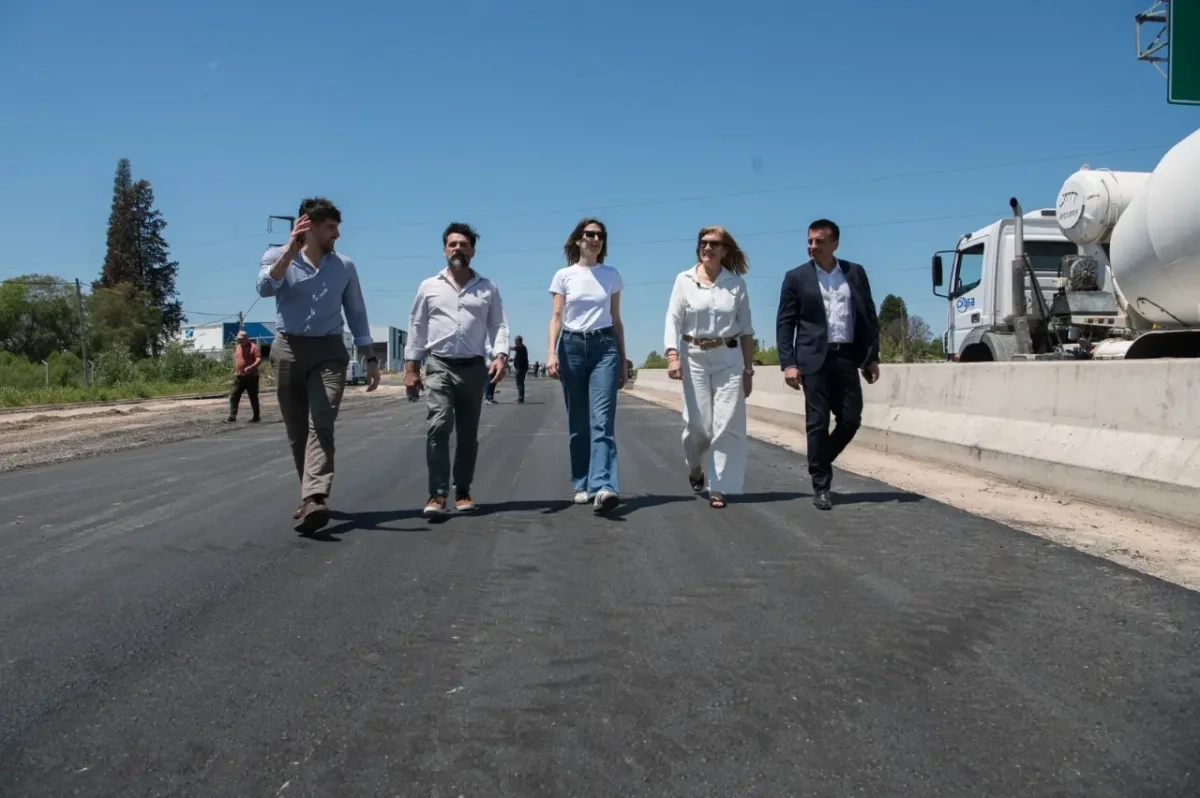 A buen ritmo avanza la nueva conexión de la Ruta 12 con la Circunvalación en Entre Ríos