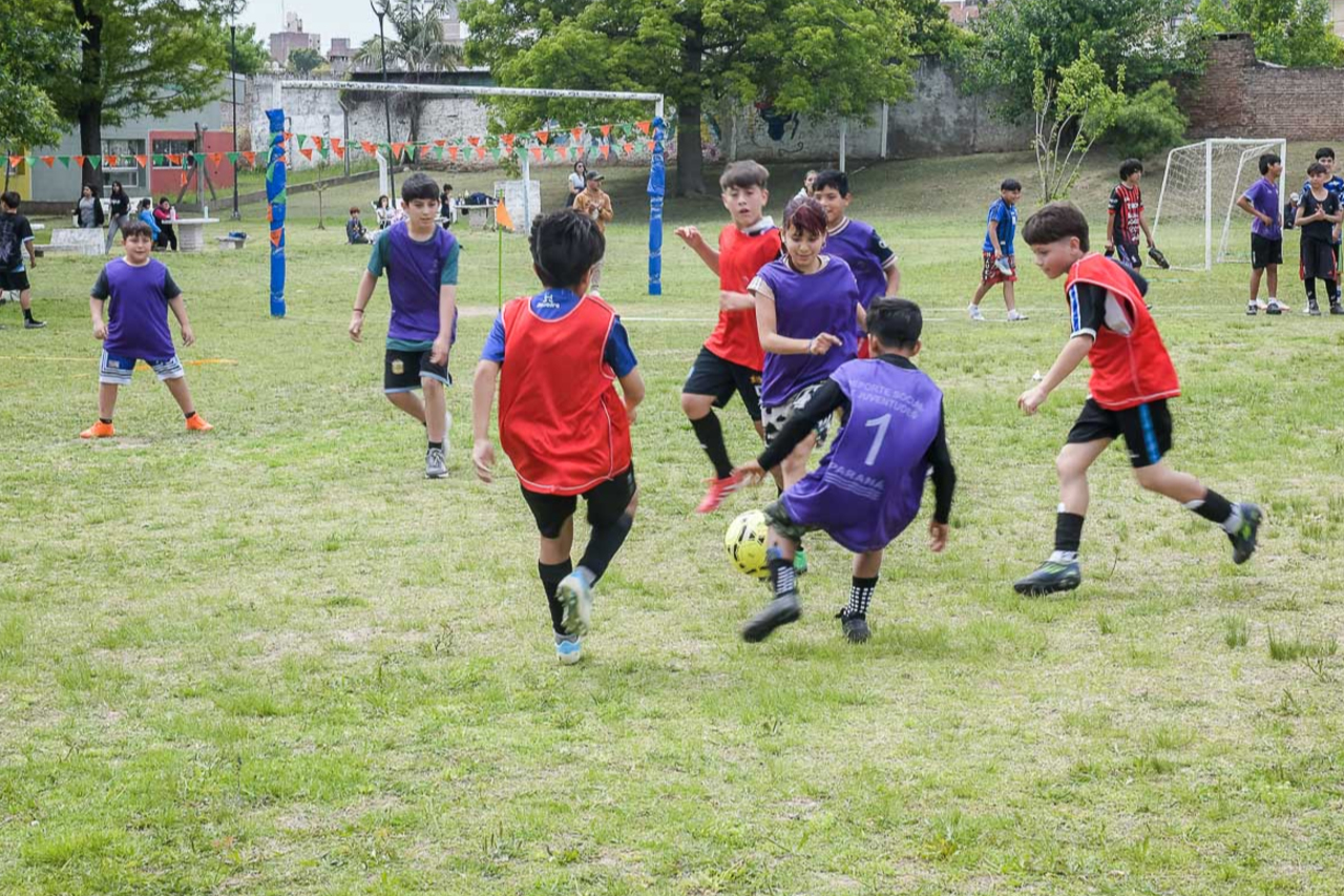 Copa Mi Ciudad: buen ambiente en la primera jornada de fútbol