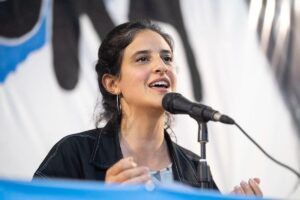 Lucía Cámpora afirma que Milei, Bullrich y Macri comparten un mismo proyecto