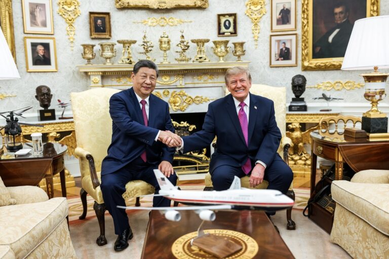 Trump recibe a Xi Jinping en la Casa Blanca en reunión de alto nivel