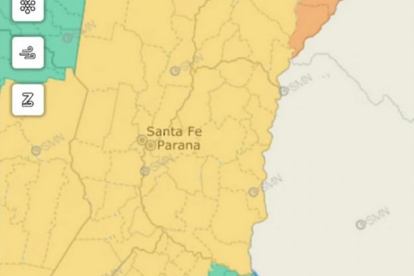SMN emite alerta amarilla por tormentas muy fuertes este sábado