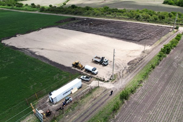 Enersa avanza en la construcción de la Estación Transformadora Viale