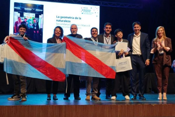 Estudiantes entrerrianos se destacan en la Feria Nacional de Educación